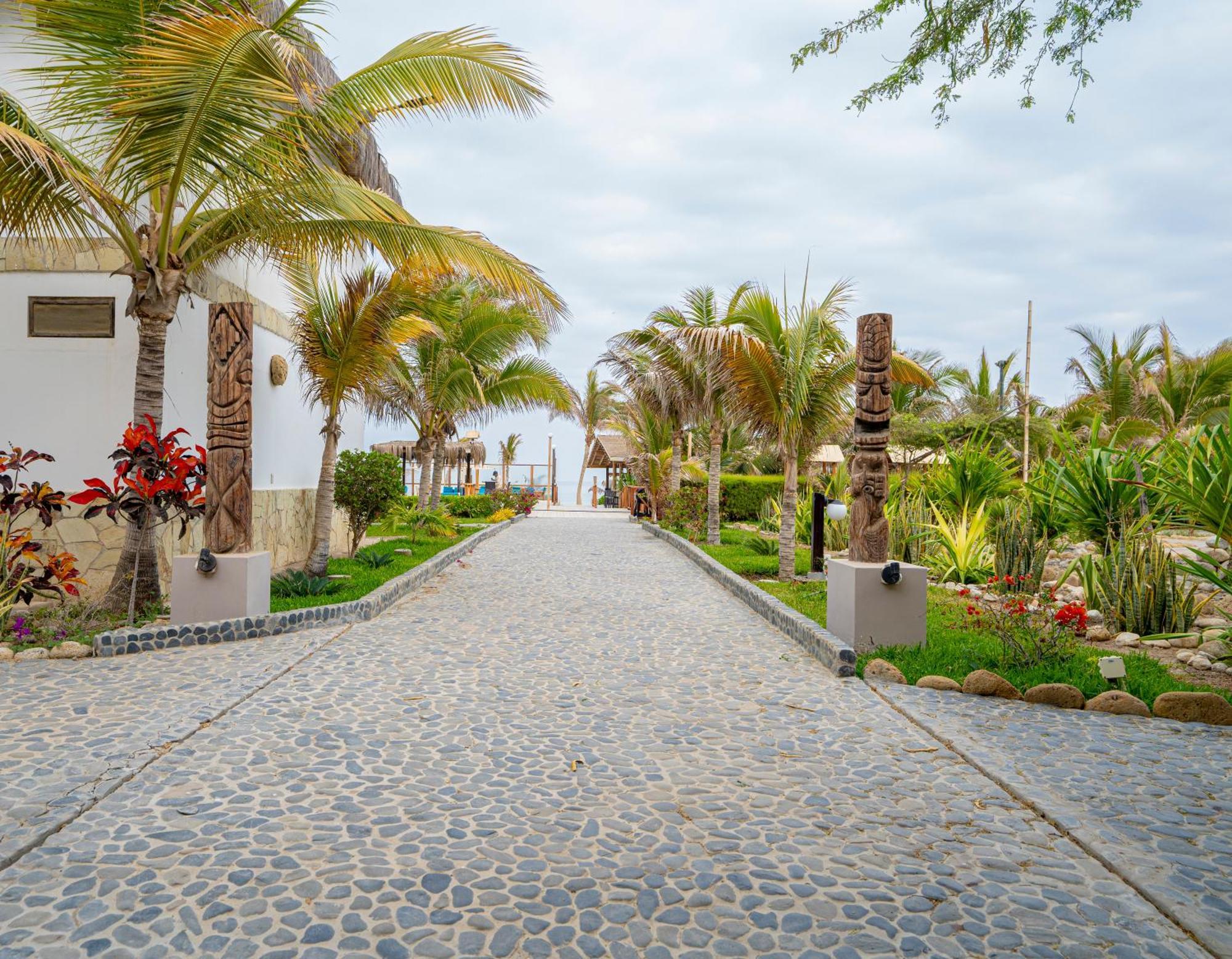 El Refugio De Vichayito Hotel Exterior foto